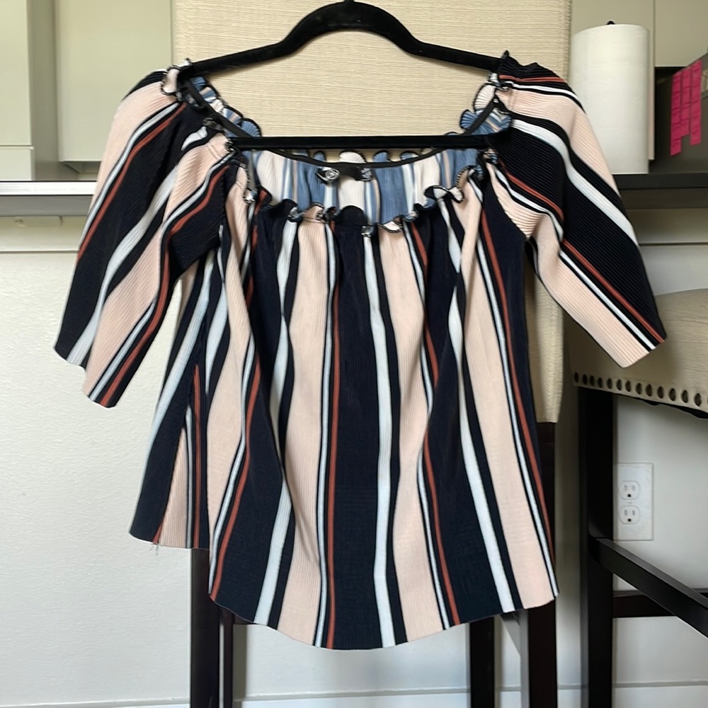 Missguided off-shoulder shirt